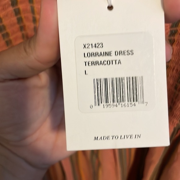 NWT XIRENA Lorraine Dress in Terracotta - Picture 4 of 6